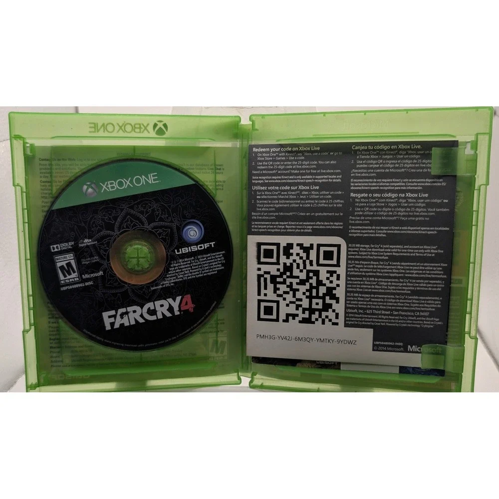 Ubisoft Video Game Xbox One Far Cry 4 Limited Edition FPS Action Shooter Disc